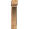 Ekena Millwork Thorton Block Rough Sawn Bracket w/ Offset Brace, Western Red Cedar, 8"W x 32"D x 40"H BKT0806X32X40THR05RWR - alternate 4